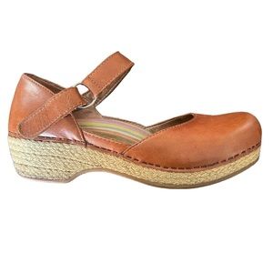 DANSKO Whiskey Full Grain Leather Clogs